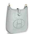 Hermes Evelyne TPM Bleu Pale Clemence PHW