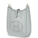 Hermes Evelyne TPM Bleu Pale Clemence PHW