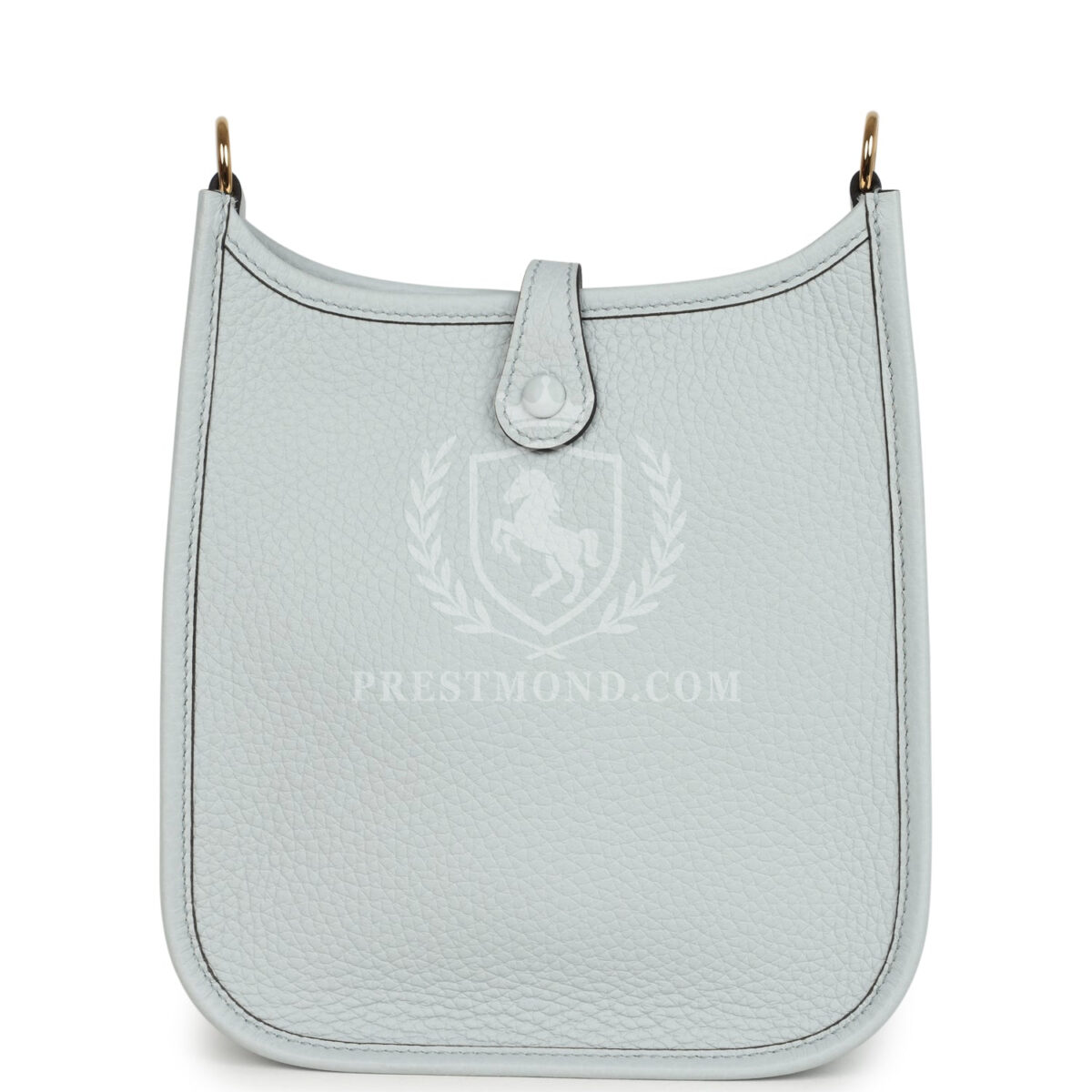 Hermes Evelyne TPM Bleu Pale Clemence PHW — изображение 4