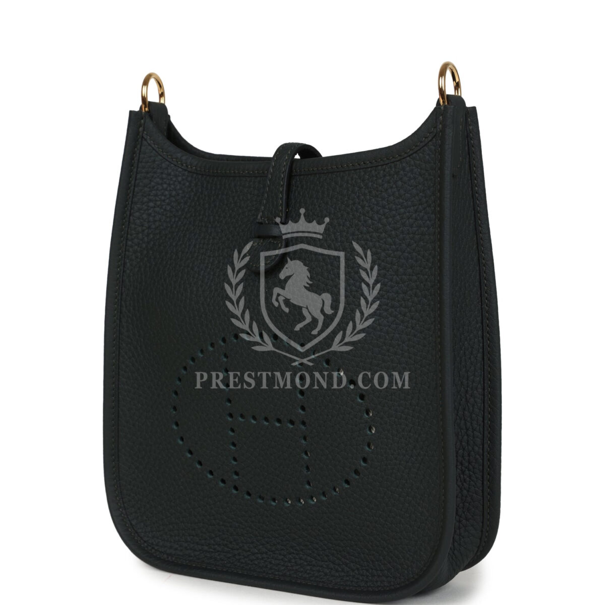 Hermes Evelyne TPM Vert Fonce Clemence GHW — изображение 5