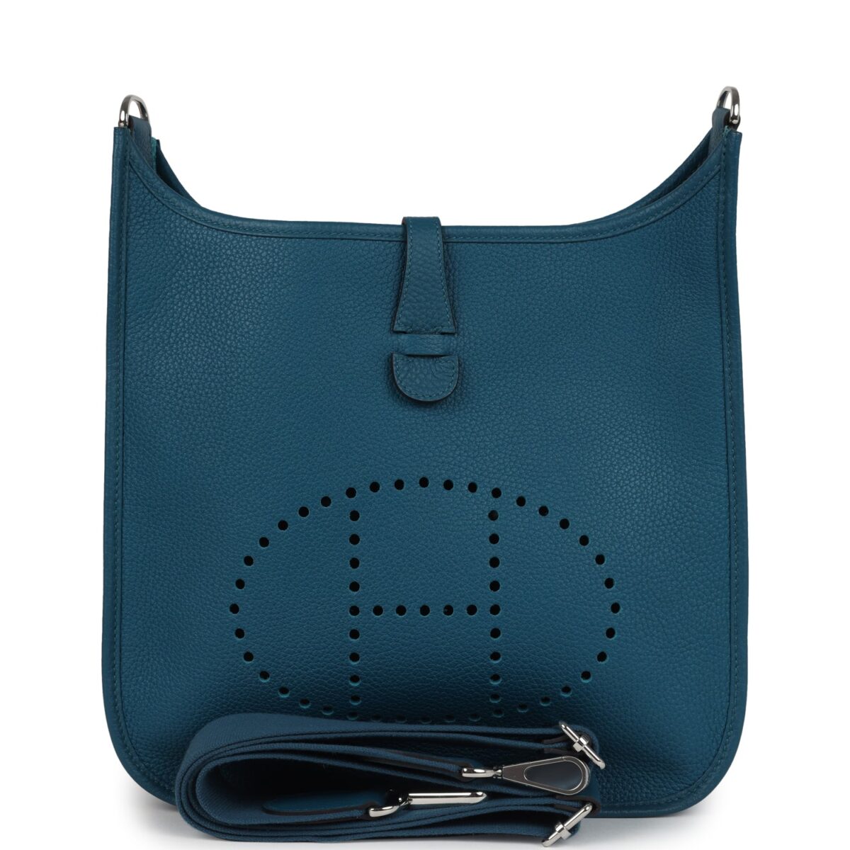 Hermes Evelyne III PM Vert Bosphore Clemence PHW