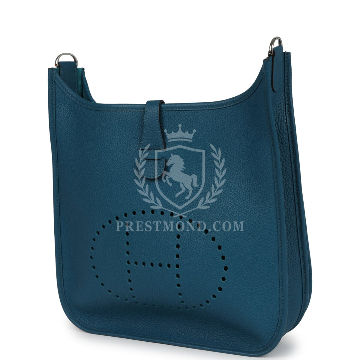 Hermes Evelyne III PM Vert Bosphore Clemence PHW — изображение 5