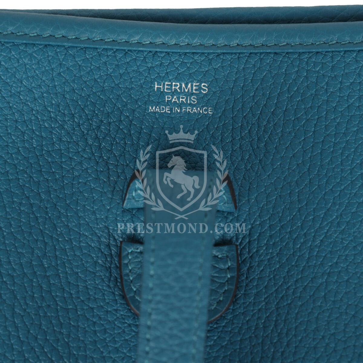 Hermes Evelyne III PM Vert Bosphore Clemence PHW — изображение 7