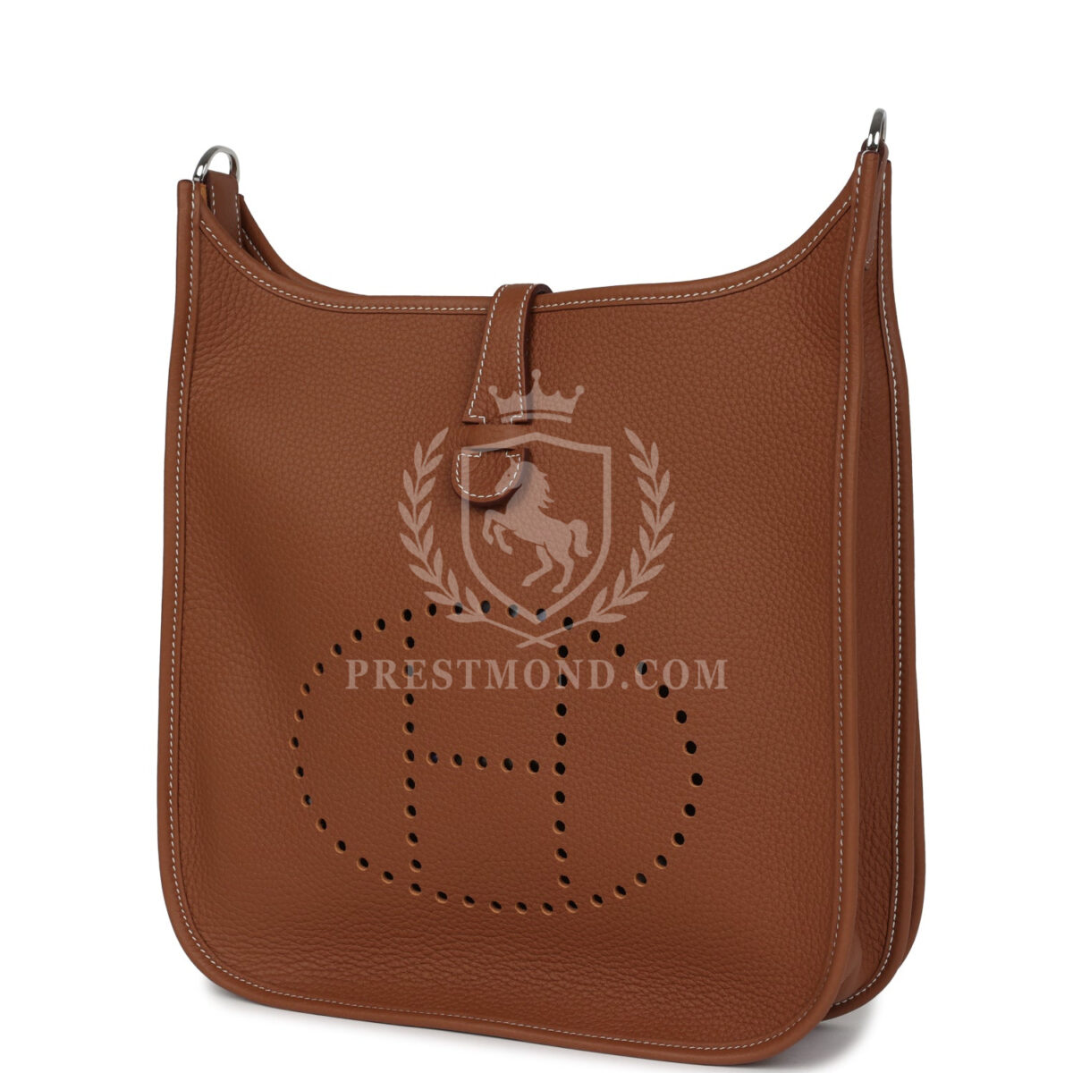 Hermes Evelyne III PM Gold Clemence PHW — изображение 3