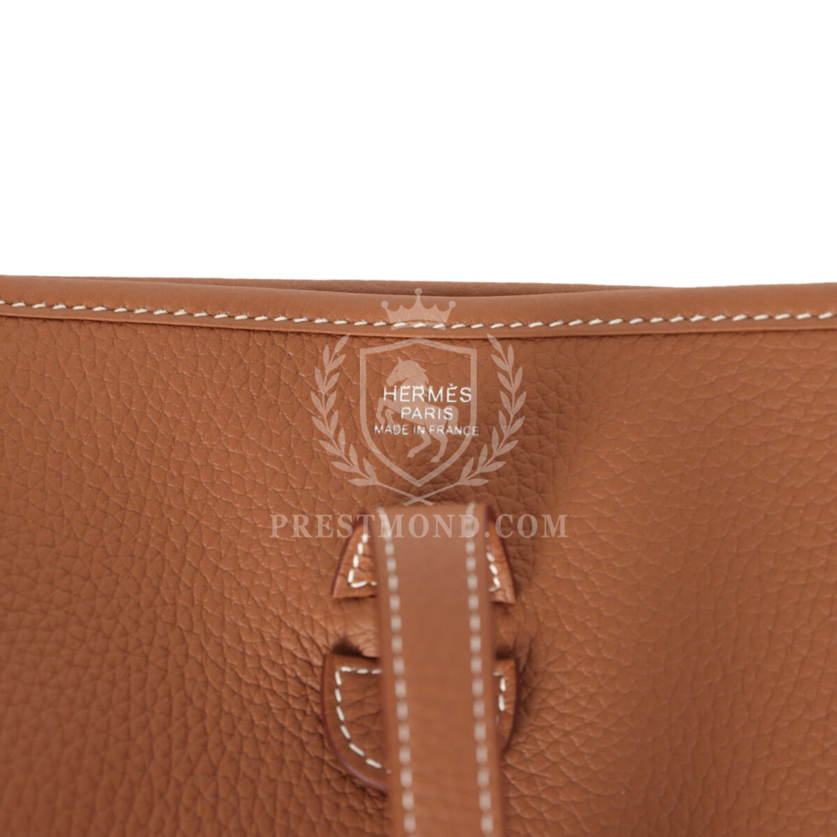Hermes Evelyne III PM Gold Clemence PHW — изображение 7