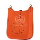 Hermes Evelyne TPM Orange Minium Clemence GHW