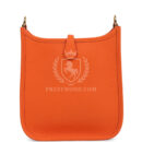 Hermes Evelyne TPM Orange Minium Clemence GHW