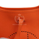 Hermes Evelyne TPM Orange Minium Clemence GHW