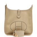 Hermes Evelyne III PM Trench Clemence GHW