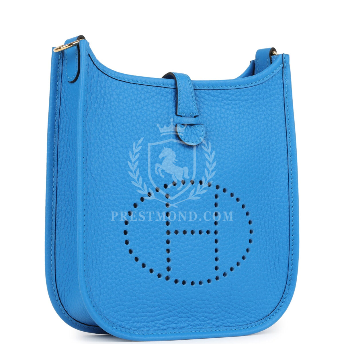 Hermes Evelyne TPM New Bleu Hyrda Clemence GHW — изображение 2