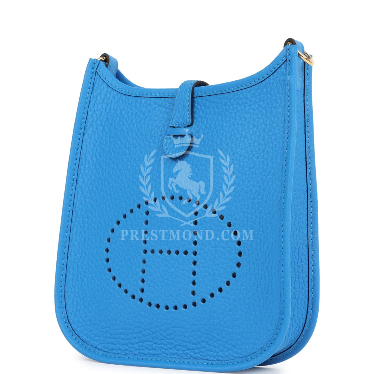 Hermes Evelyne TPM New Bleu Hyrda Clemence GHW — изображение 5