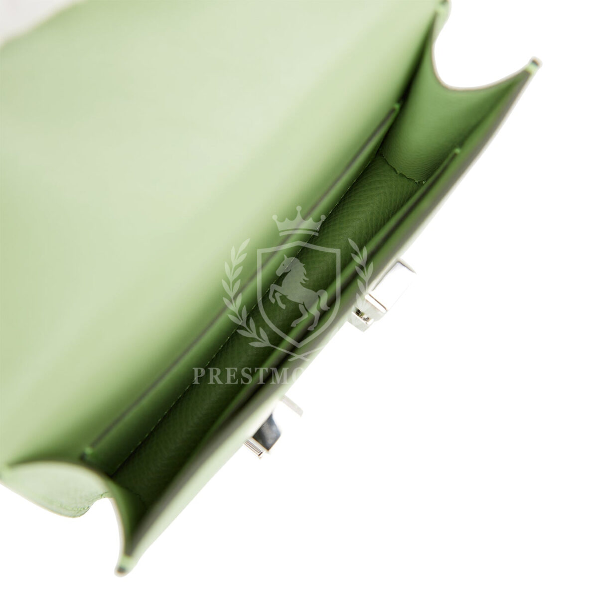 Hermes Constance Slim Wallet Vert Criquet Epsom PHW — изображение 9