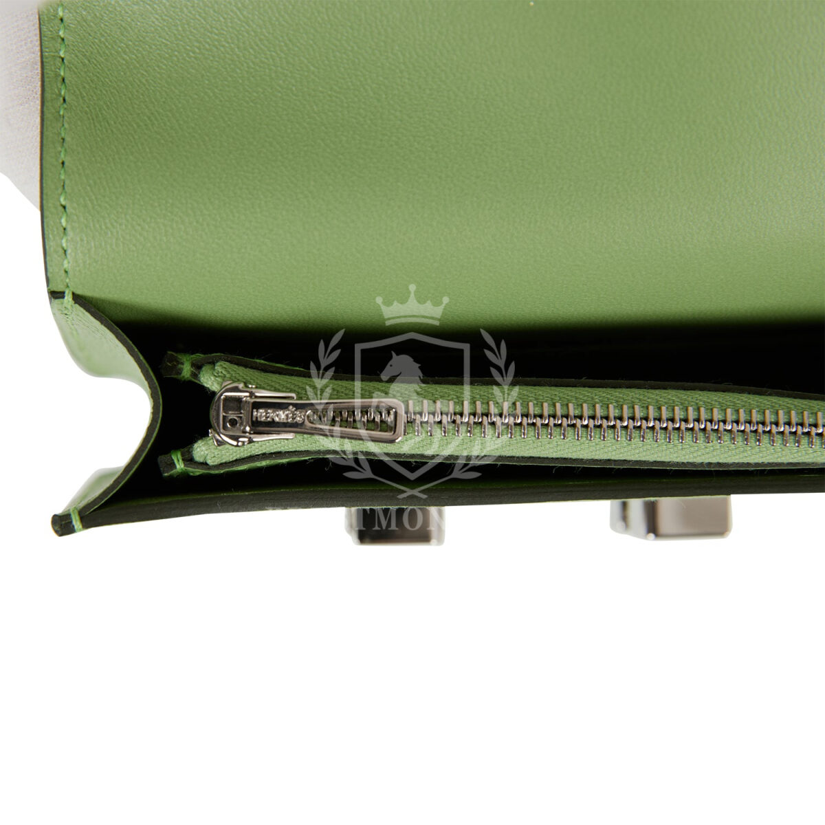 Hermes Constance Slim Wallet Vert Criquet Epsom PHW — изображение 10