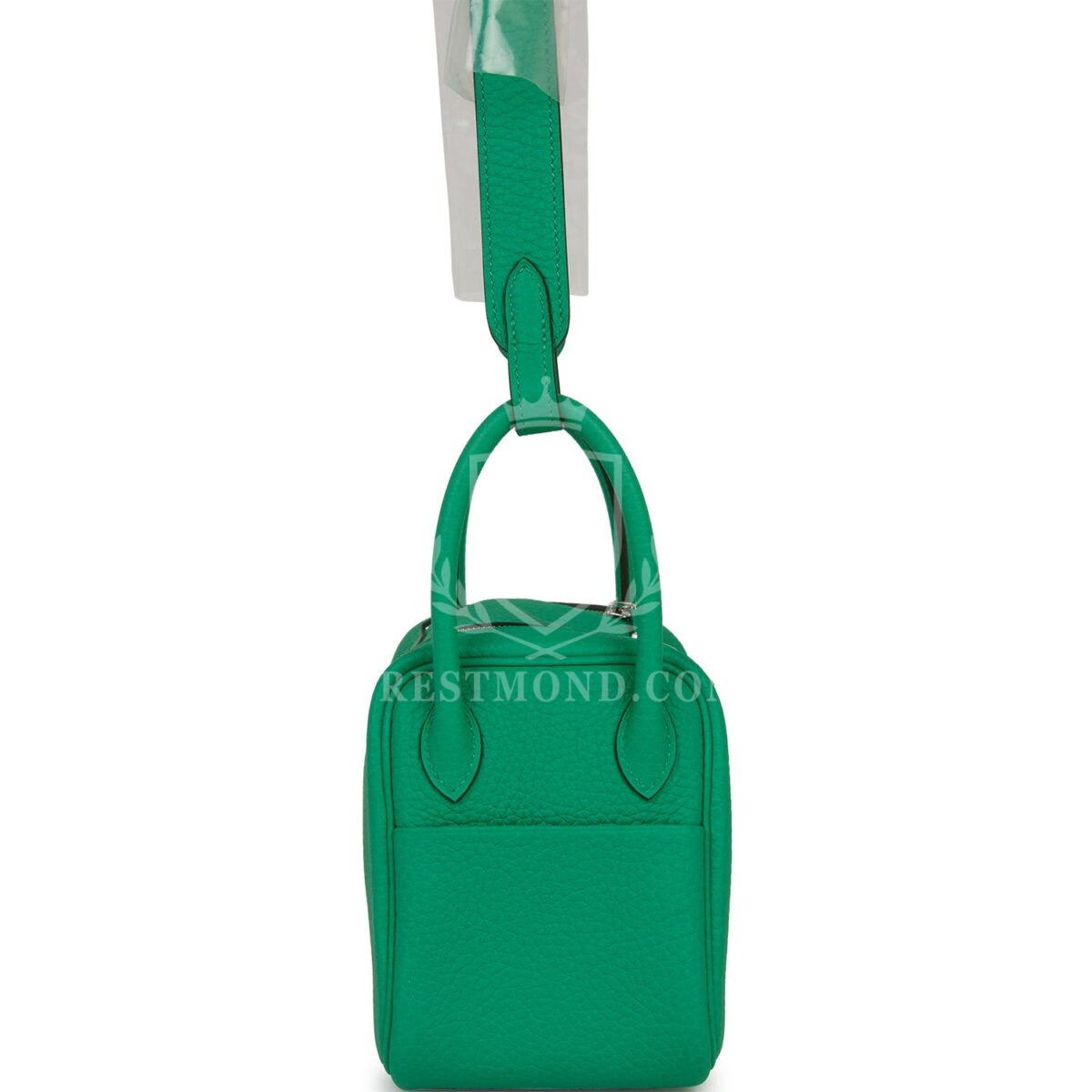 Hermes Mini Lindy Menthe Clemence PHW — изображение 3