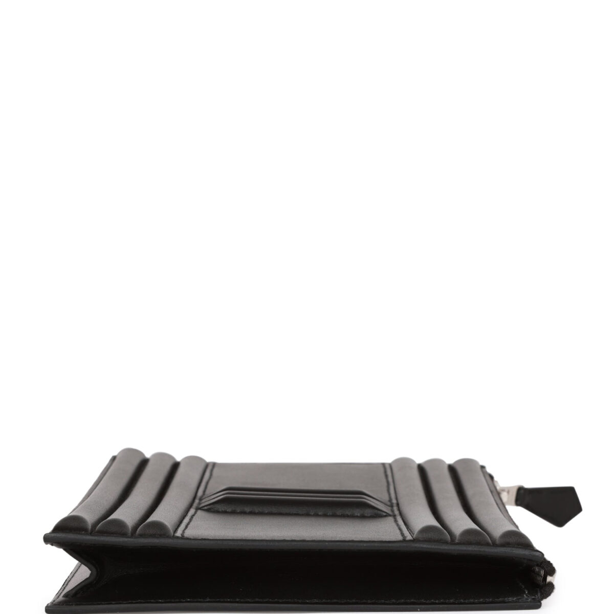 Hermes Cadena Lock Bag Black Tadelakt PHW — изображение 6