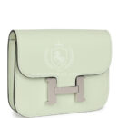 Hermes Constance Slim Wallet Vert Fizz Evercolor PHW
