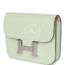 Hermes Constance Slim Wallet Vert Fizz Evercolor PHW