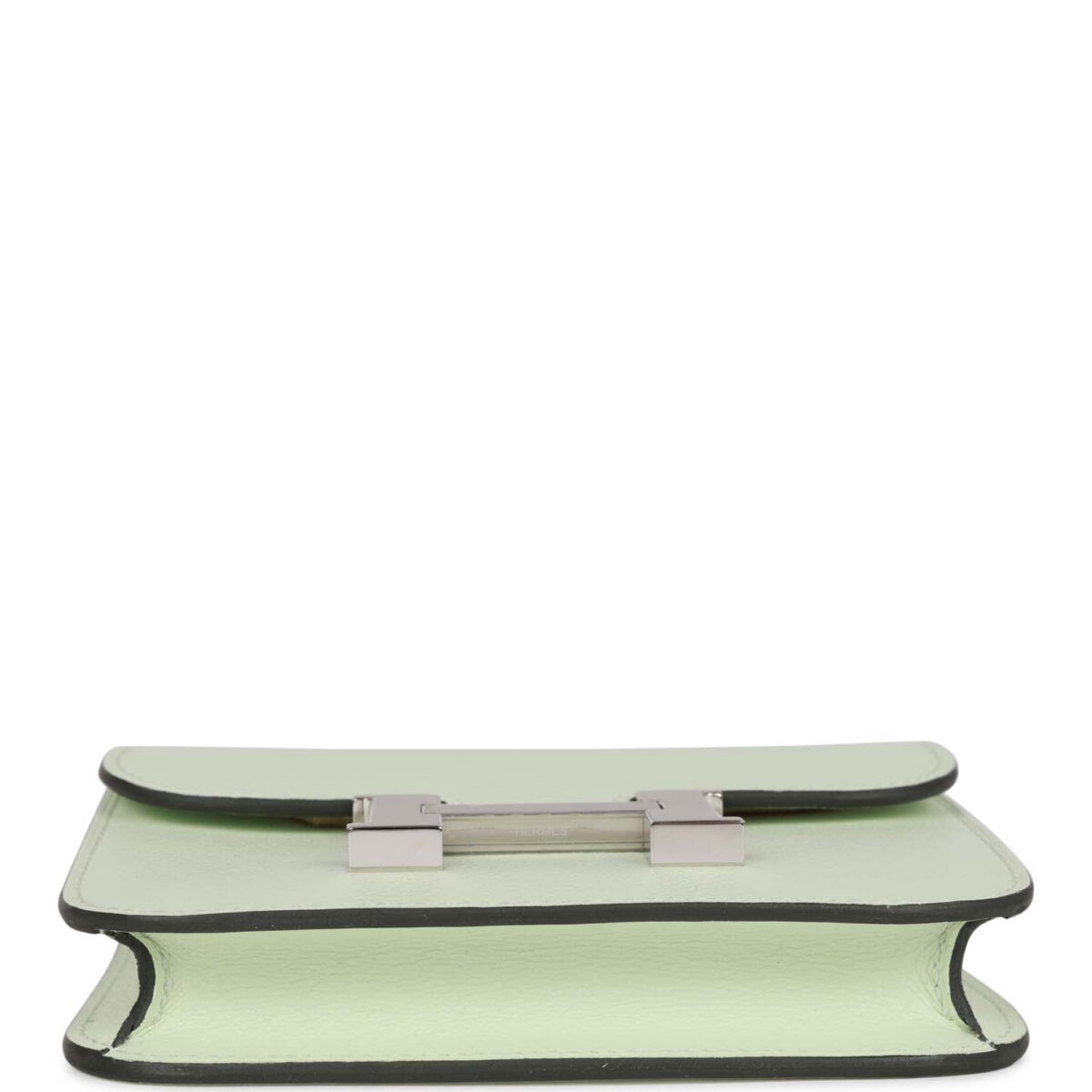 Hermes Constance Slim Wallet Vert Fizz Evercolor PHW — изображение 6
