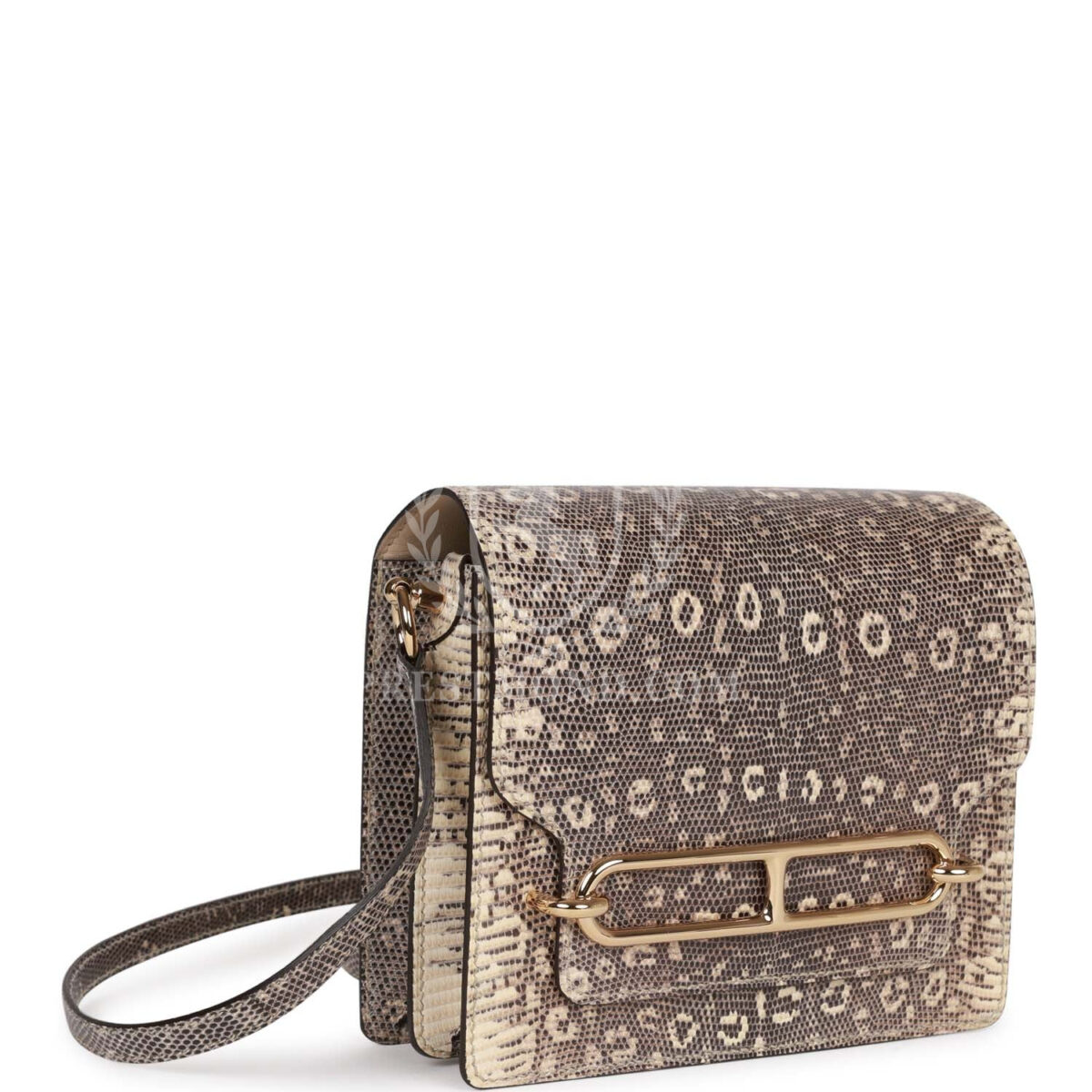 Hermes Mini Sac Roulis Ombre Lizard Varanus Salvator GHW — изображение 2