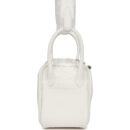 Hermes Mini Lindy White Swift PHW