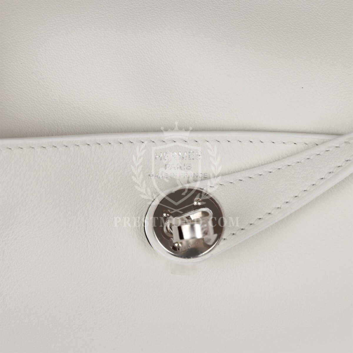 Hermes Mini Lindy White Swift PHW — изображение 8