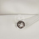 Hermes Mini Lindy White Swift PHW