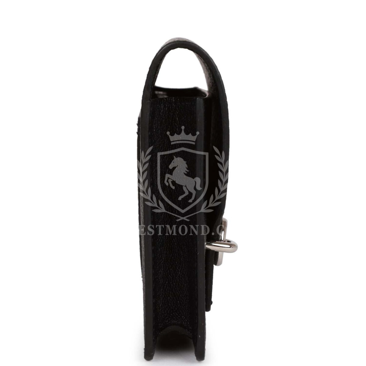 Hermes Roulis Slim Wallet Black Chevre Mysore PHW — изображение 3