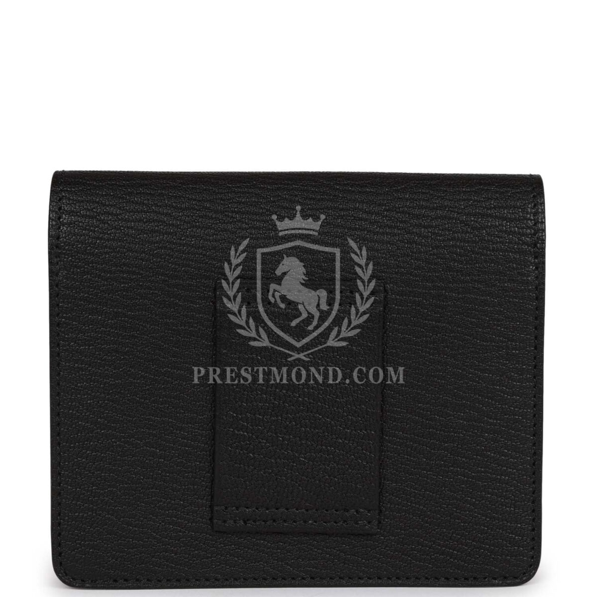 Hermes Roulis Slim Wallet Black Chevre Mysore PHW — изображение 4