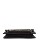 Hermes Roulis Slim Wallet Black Chevre Mysore PHW