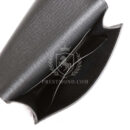 Hermes Roulis Slim Wallet Black Chevre Mysore PHW