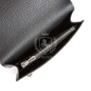 Hermes Roulis Slim Wallet Black Chevre Mysore PHW
