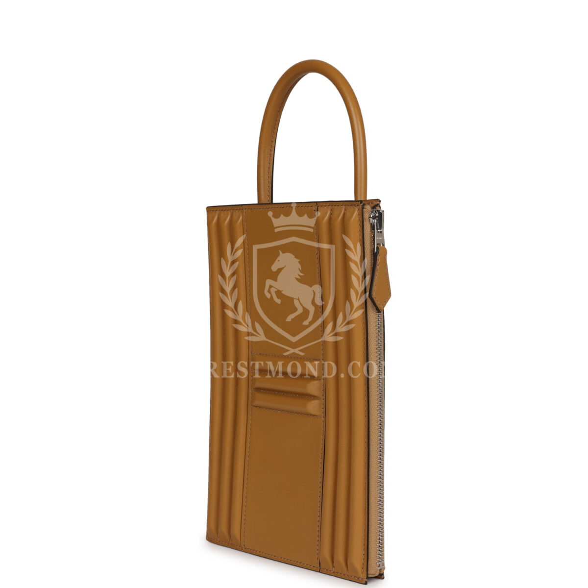 Hermes Cadena Lock Bag Poussiere Tadelakt PHW — изображение 5