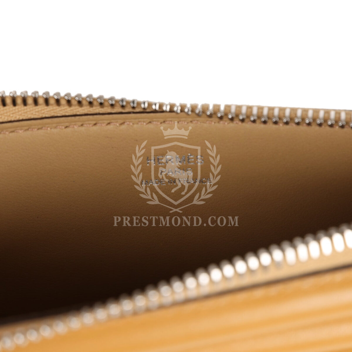Hermes Cadena Lock Bag Poussiere Tadelakt PHW — изображение 10
