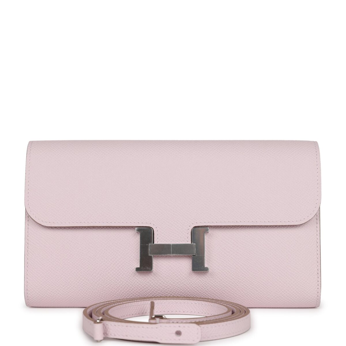 Hermes Constance Wallet To Go Mauve Pale Epsom PHW