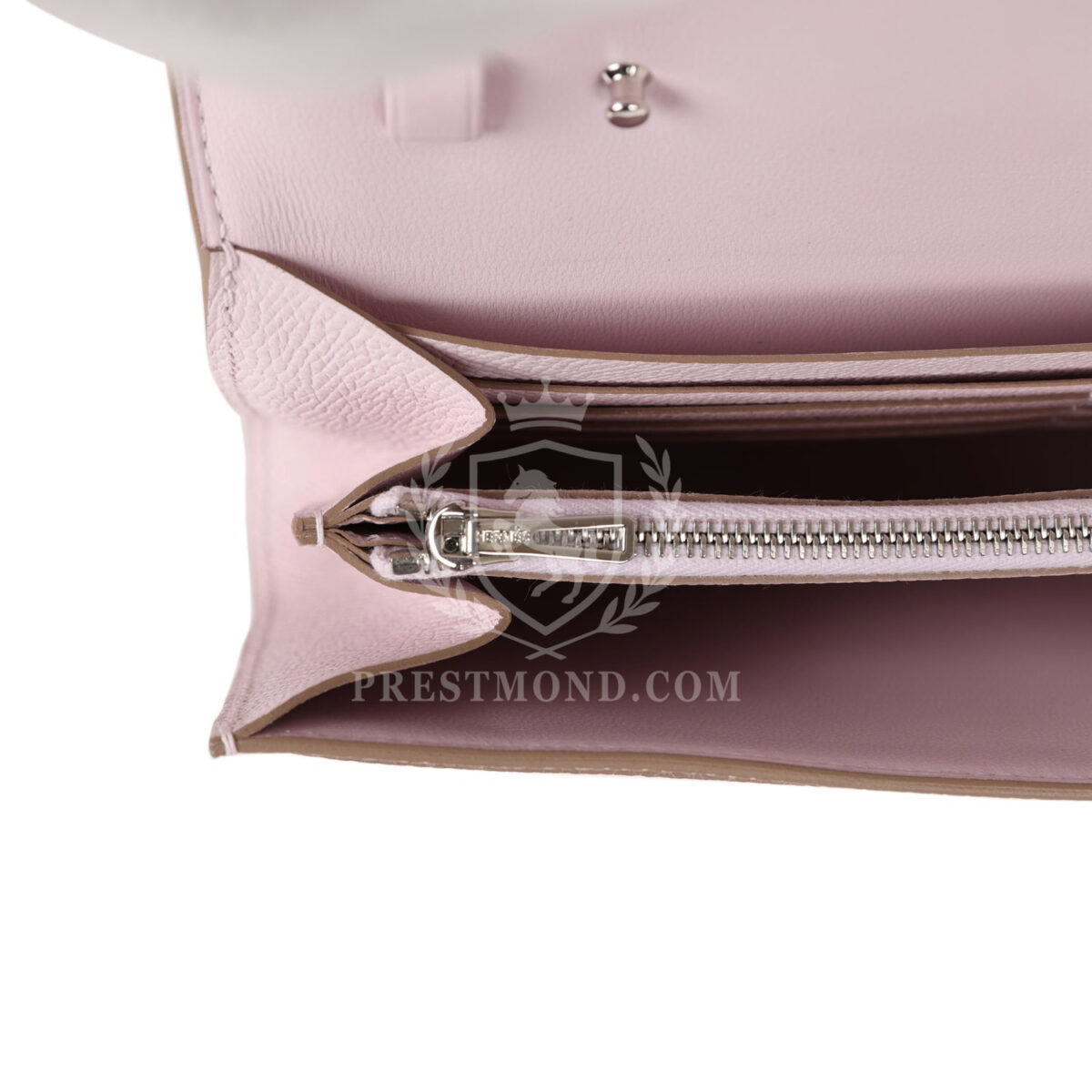 Hermes Constance Wallet To Go Mauve Pale Epsom PHW — изображение 9