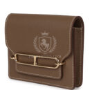 Hermes Roulis Slim Wallet Etoupe Evercolor GHW