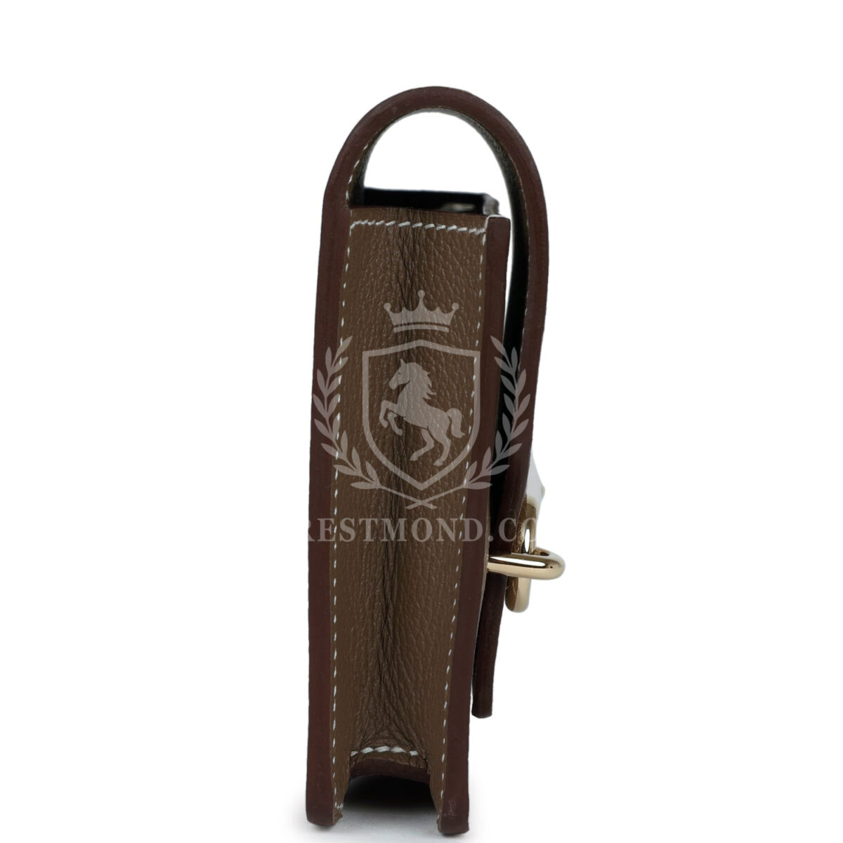 Hermes Roulis Slim Wallet Etoupe Evercolor GHW — изображение 3