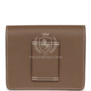 Hermes Roulis Slim Wallet Etoupe Evercolor GHW