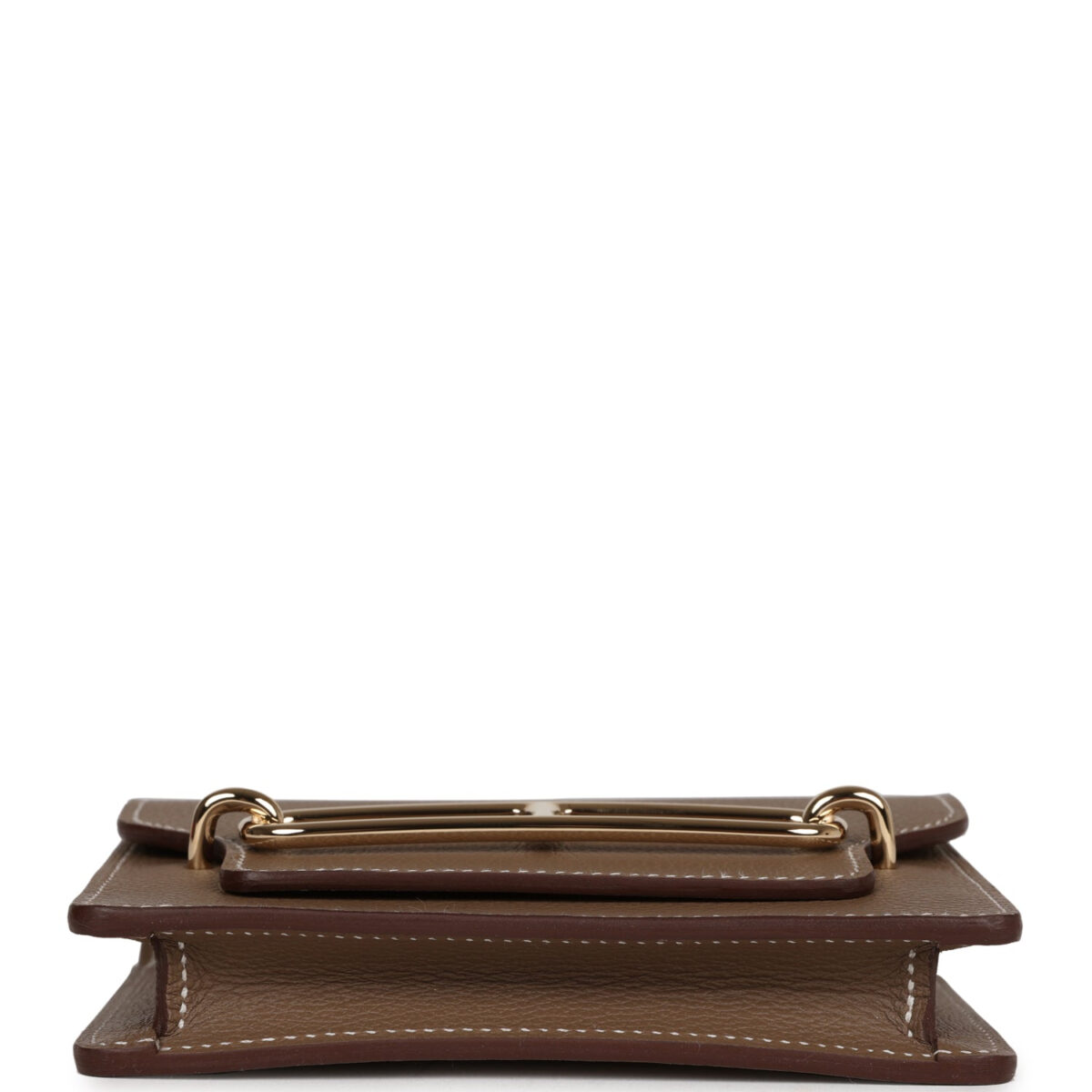 Hermes Roulis Slim Wallet Etoupe Evercolor GHW — изображение 6