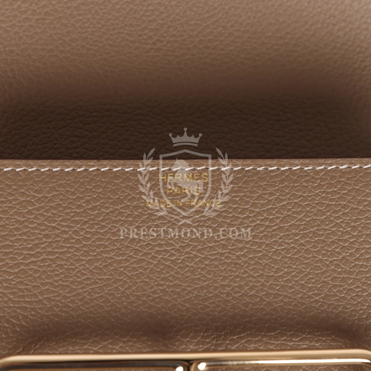Hermes Roulis Slim Wallet Etoupe Evercolor GHW — изображение 8