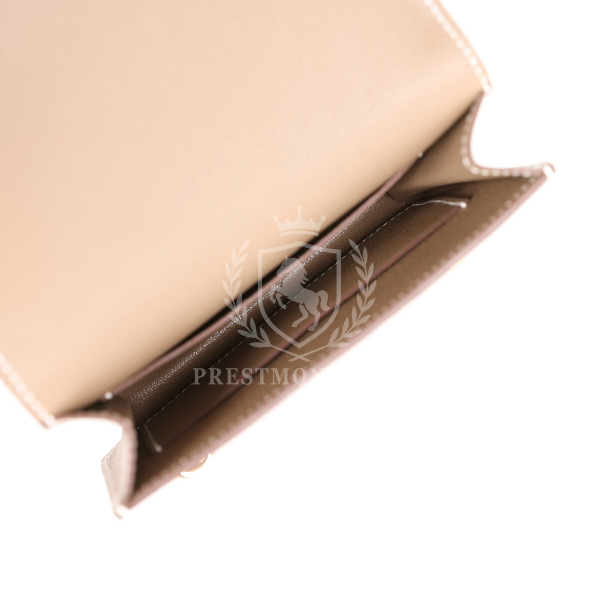 Hermes Roulis Slim Wallet Etoupe Evercolor GHW — изображение 9