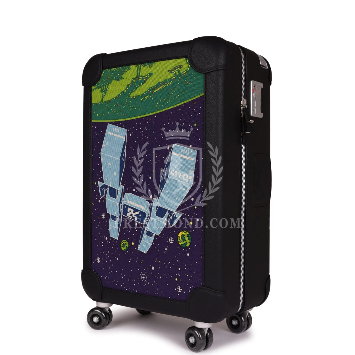 Hermes R.M.S. Odyssey Cabine 55 Rolling Suitcase Multicolor Canvas — изображение 5