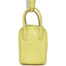 Hermes Mini Lindy Limoncello Clemence PHW