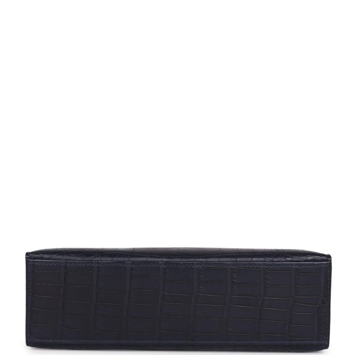 Hermes Kelly Pochette Bleu Indigo Matte Alligator GHW — изображение 6