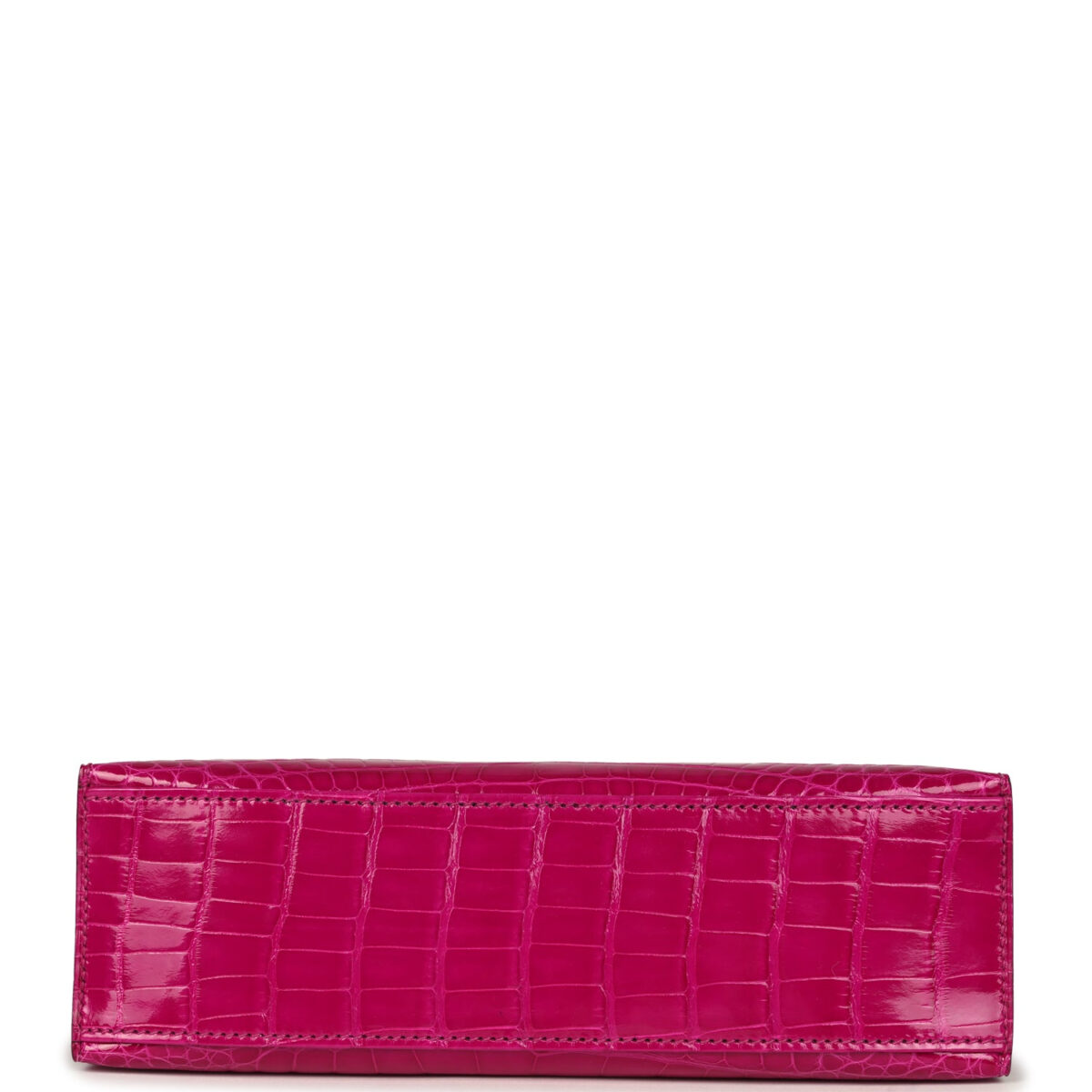 Hermes Kelly Pochette Rose Scheherazade Shiny Alligator GHW — изображение 6