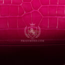 Hermes Kelly Pochette Rose Scheherazade Shiny Alligator GHW