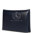 Hermes Calvi Card Holder Bleu Abysse Box PHW