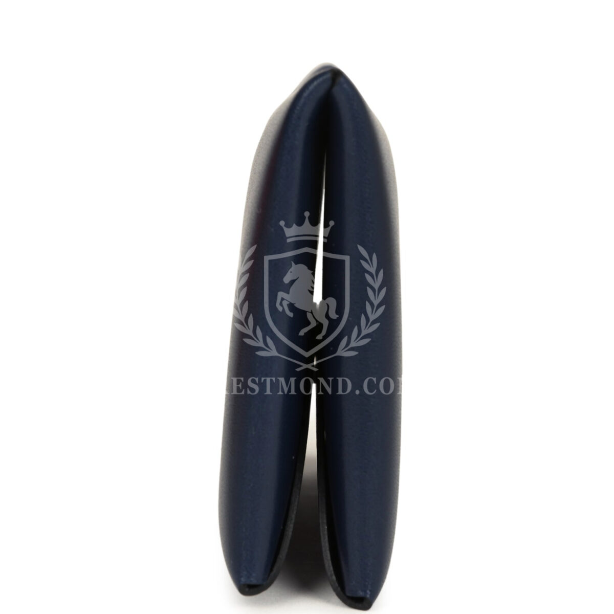Hermes Calvi Card Holder Bleu Abysse Box PHW — изображение 3