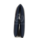 Hermes Calvi Card Holder Bleu Abysse Box PHW