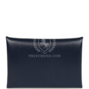 Hermes Calvi Card Holder Bleu Abysse Box PHW